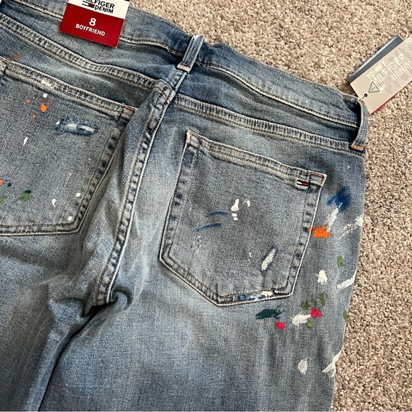 Tommy Hilfiger jeans women denim NWT boyfriend style - Picture 13 of 13